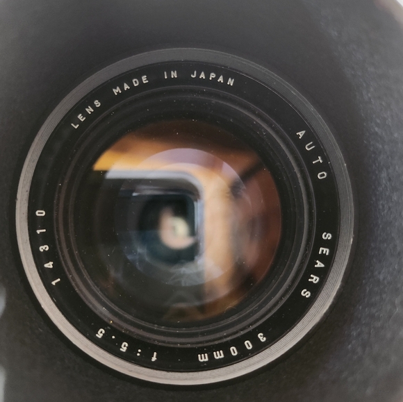 Auto MC 300mm f5.6 lens Pentax, with Pentax Honeywell camera numerous lens, bag - Picture 8 of 11